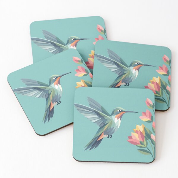 Item preview, The Hummingbird and the flowers designed and sold by BrunoLinuxArt.