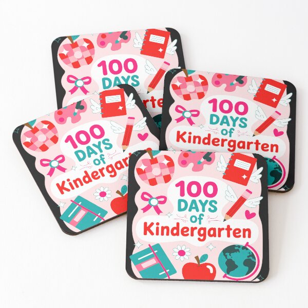 Item preview, 100 Days of Kindergarten 100th Day of School Teacher Kids 2026 designed and sold by fferomananul.