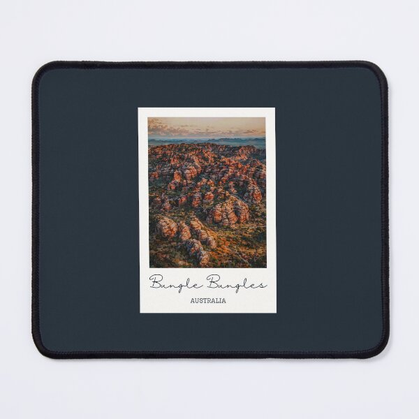 Item preview, Purnululu National Park Bungle Bungles Western Australia - Vintage Souvenir designed and sold by twentytwo ART souvenir designs.