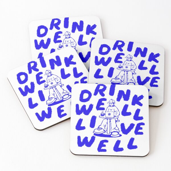 Item preview, Drink Well Live Well designed and sold by surururr.