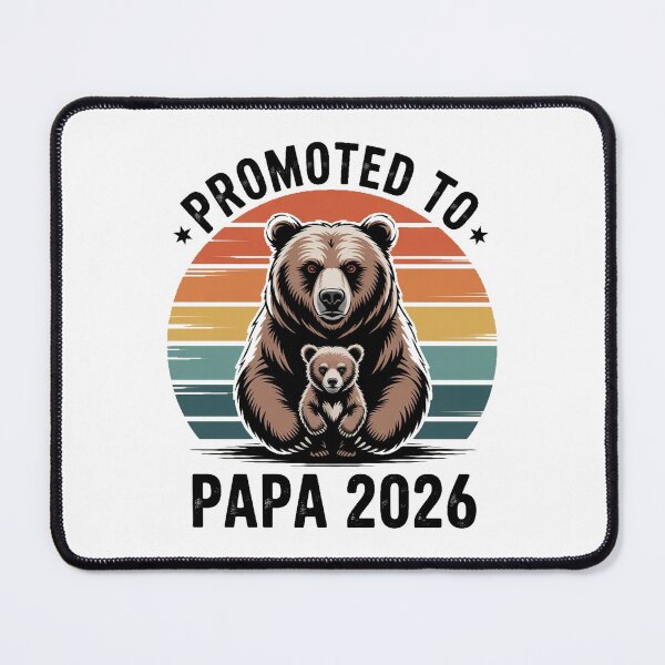 Item preview, Promoted to Papa 2026 Cute New Dad Gift Idea designed and sold by QuiteOrbit.