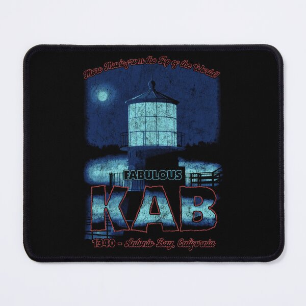 Item preview, KAB Radio 1340 John Carpenter 1980 The Fog Distressed designed and sold by Power Up Prints.