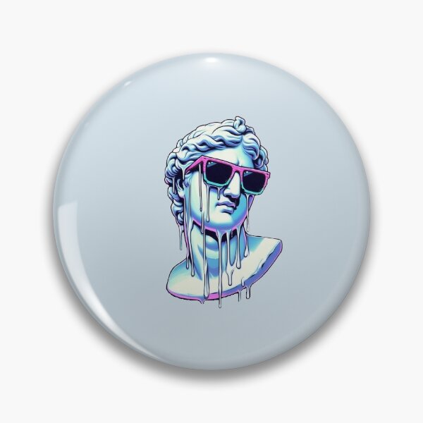 Item preview, Melting Vaporwave Statue designed and sold by Scroll-Culture.