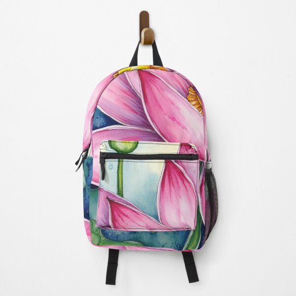 Item preview, Vibrant Pink Watercolor Lotus Bloom designed and sold by CAutumnTrapp.