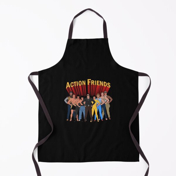 Item preview, Action Friends Cartoon Illustration Of Action Heroes In Parody designed and sold by fracec.