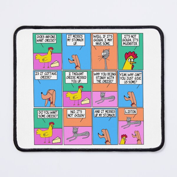 Item preview, Cheese | Humor Food Snobs Webcomic | El Boxa designed and sold by ElBoxa.