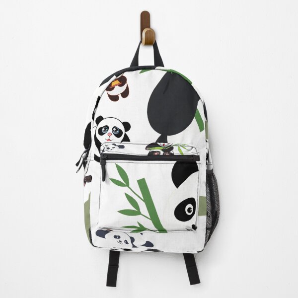 Item preview, CUTE PANDA EATING BAMBOO PATTERN KAWAII PANDA BEAR ART designed and sold by ArtBySimrat.