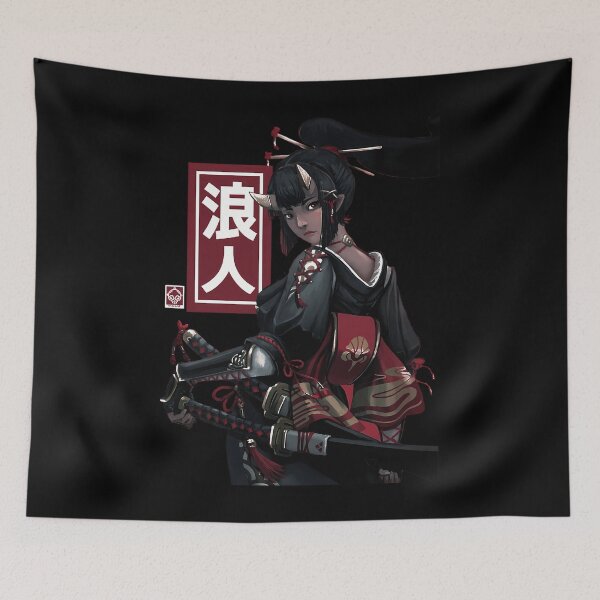 Item preview, Japanese Ninja Geisha Samurai Girl designed and sold by fracec.