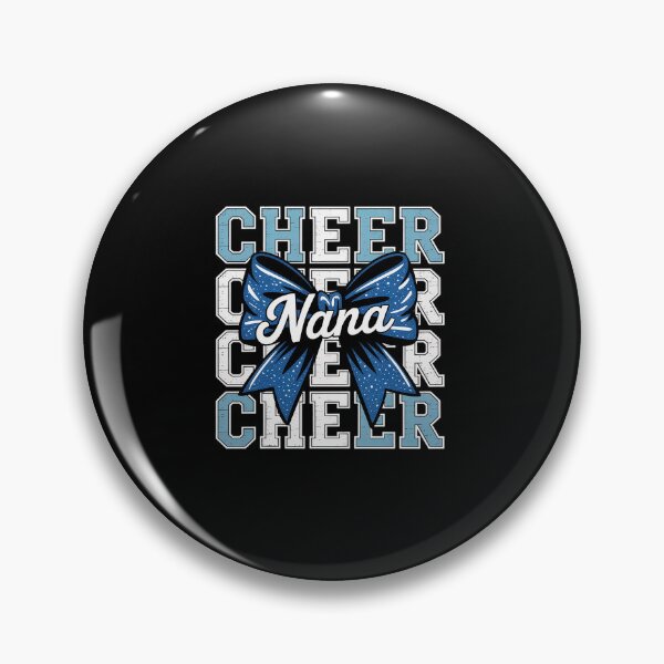 Item preview, Cheer Nana My Cheerleader Calls Me Nana Gigi Blue designed and sold by fferomananul.