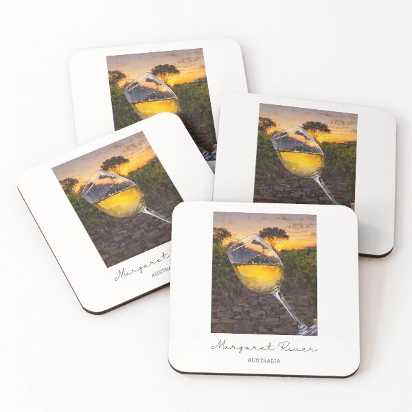 Item preview, Margaret River White Wine Vineyard - Vintage Souvenir designed and sold by twentytwo ART souvenir designs.