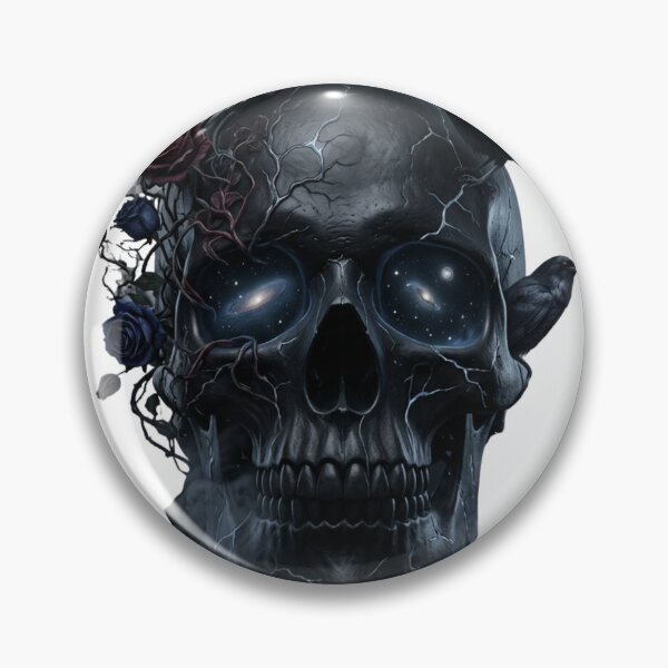 Item preview, Void Bloom | Dark Surreal Skull Artwork designed and sold by smailait.