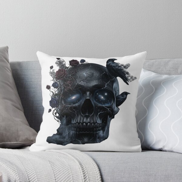 Item preview, Void Bloom | Dark Surreal Skull Artwork designed and sold by smailait.