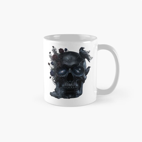 Item preview, Void Bloom | Dark Surreal Skull Artwork designed and sold by smailait.
