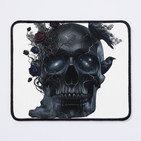 Item preview, Void Bloom | Dark Surreal Skull Artwork designed and sold by smailait.