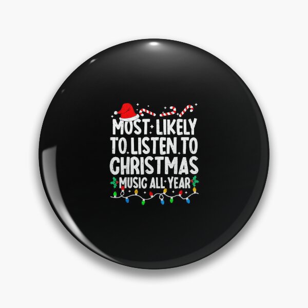 Item preview, Most Likely to Listen to Music Funny Xmas Matching Christmas designed and sold by wardpowerslamon.