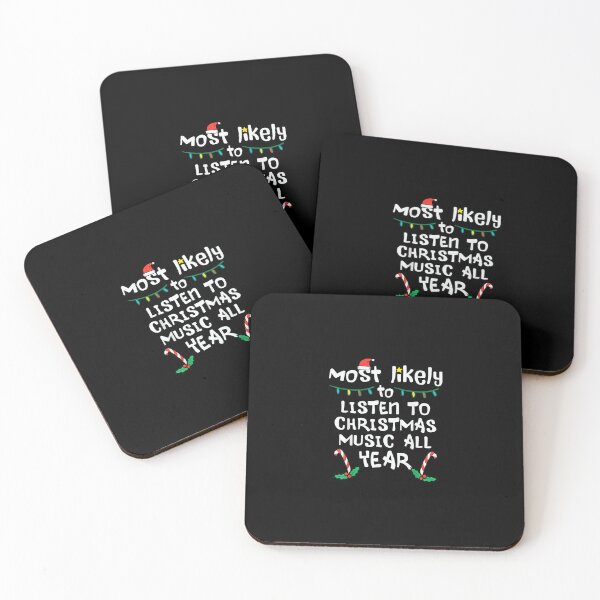 Item preview, Most Likely To Lister Christmas Music Xmas Family Matching designed and sold by wardpowerslamon.