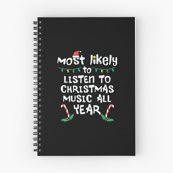 Item preview, Most Likely To Lister Christmas Music Xmas Family Matching designed and sold by wardpowerslamon.