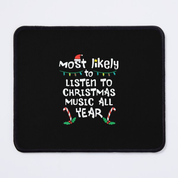 Item preview, Most Likely To Lister Christmas Music Xmas Family Matching designed and sold by wardpowerslamon.