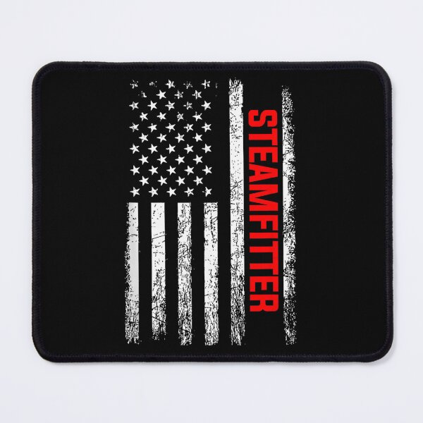 Item preview, Steamfitter USA American Flag designed and sold by goombi-creative.