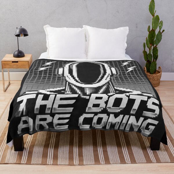 Item preview, Humanoid robot AI Robots Future Tech Design | The Bots Are Coming Futuristic  designed and sold by TEEJAMBOREE.