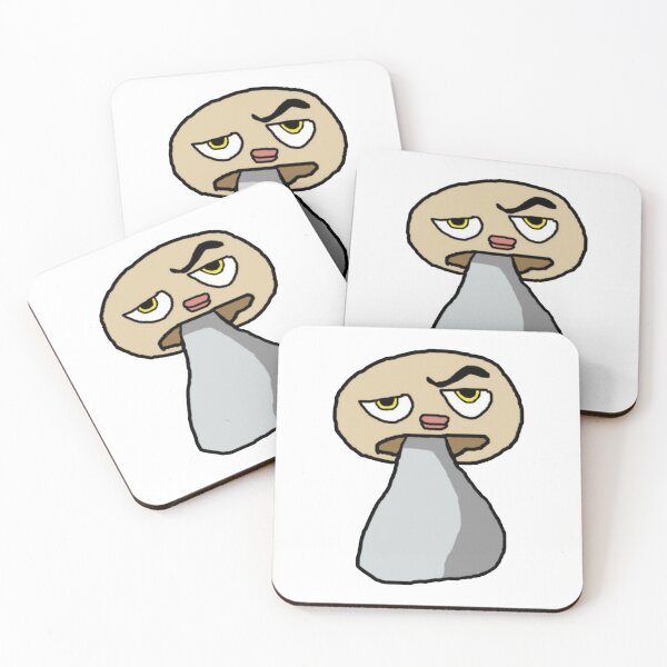 Item preview, Unimpressed Fungi Moody Mushroom Art designed and sold by kupavastore.