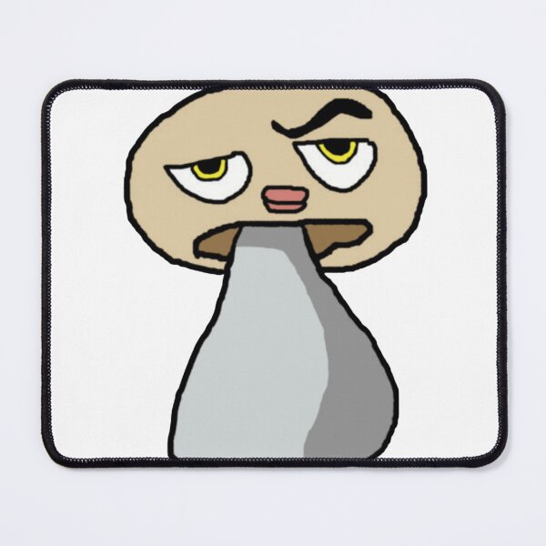 Item preview, Unimpressed Fungi Moody Mushroom Art designed and sold by kupavastore.