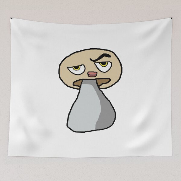 Item preview, Unimpressed Fungi Moody Mushroom Art designed and sold by kupavastore.