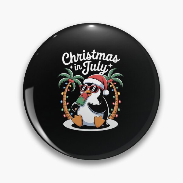 Item preview, Christmas in July Penguin Tropical Fun designed and sold by fferomananul.