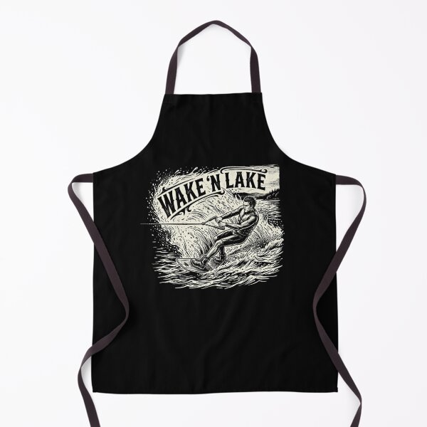 Item preview, WAKE 'N LAKE Wakeboarding Water Sports Fun designed and sold by snowry.