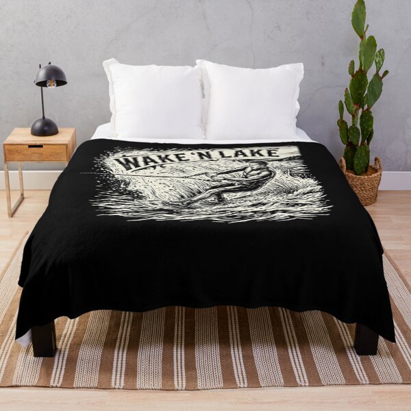 Item preview, WAKE 'N LAKE Wakeboarding Water Sports Fun designed and sold by snowry.