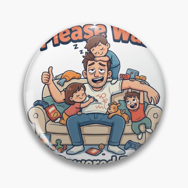 Item preview, Dad Loading... Please Wait | Funny 2D Father Shirt designed and sold by smailait.