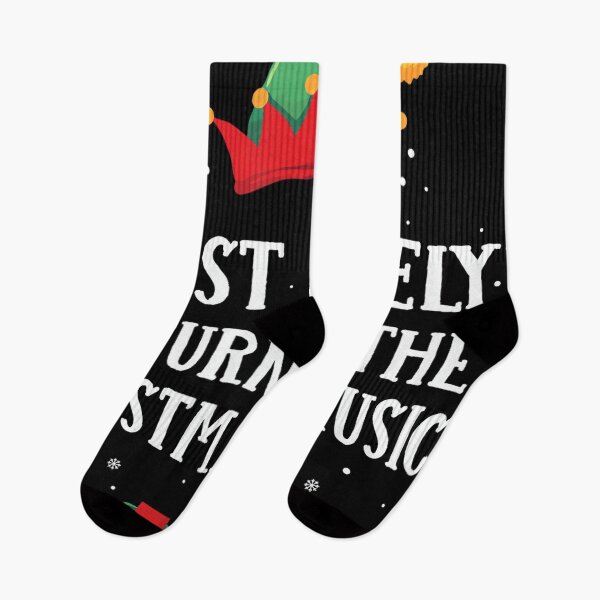 Item preview, Most Likely To Turn Up Xmas Music Matching Christmas Elf designed and sold by wardpowerslamon.