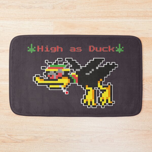 Item preview, High As Duck – Retro Pixel Meme Duck designed and sold by Avohai!.
