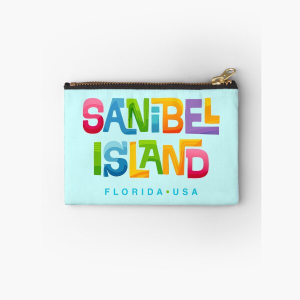 Item preview, Sanibel Island Florida Mid-Century Typographic Design designed and sold by Futurebeachbum.