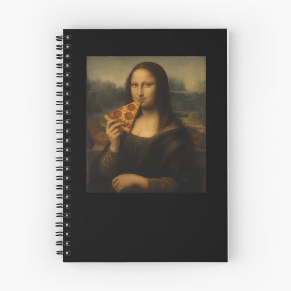 Item preview, Mona Pizza Leonardo Da Vinci Pizza Divertida Mona Lisa Gear designed and sold by DynamicDesign.