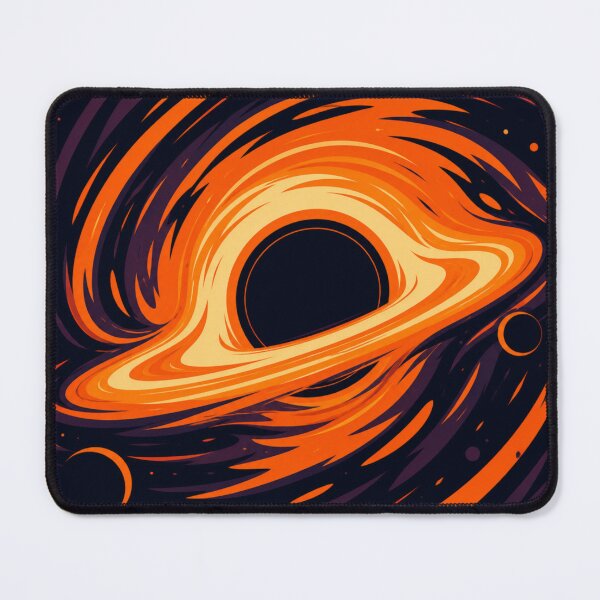 Item preview, Fiery Black Hole Cosmic Vortex designed and sold by Creative_Canvas.