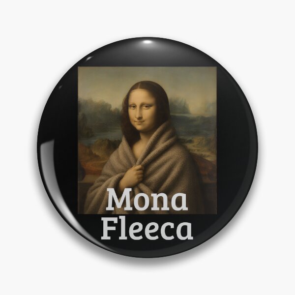 Artikelvorschau, Mona Fleeca Leonardo Da Vinci Lustige kalte Mona Lisa-Ausrüstung entworfen und verkauft von DynamicDesign.