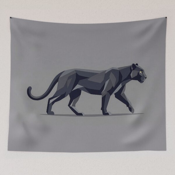 Item preview, Black Panther designed and sold by BrunoLinuxArt.