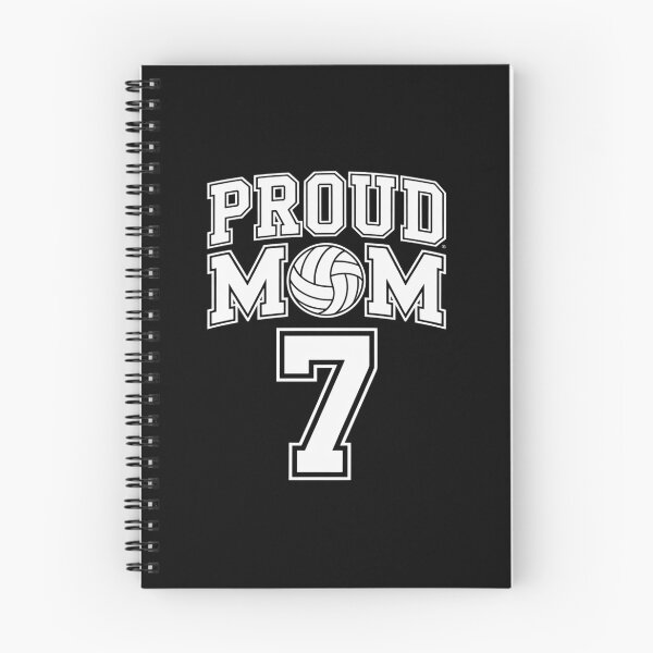 Item preview, Custom Proud Volleyball Mom Number 7  designed and sold by fferomananul.