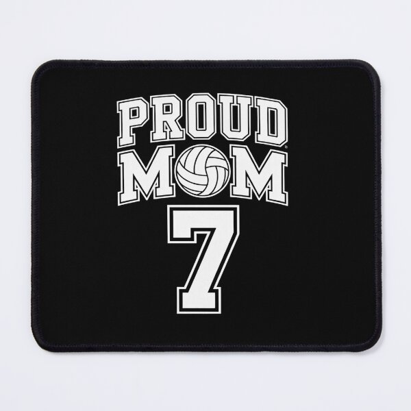 Item preview, Custom Proud Volleyball Mom Number 7 designed and sold by fferomananul.