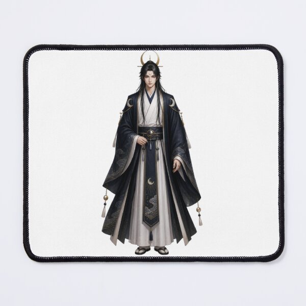 Item preview, Tsukuyomi Japanese God Moon Night Darkness Mythology Design designed and sold by The Dark Files.