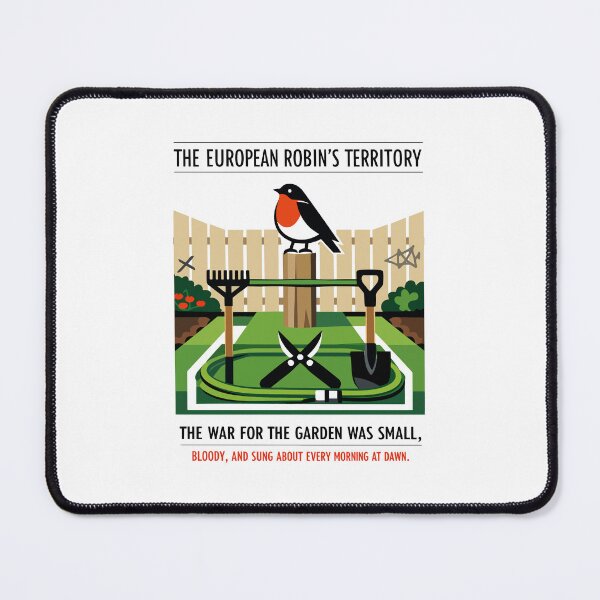 Item preview, European Robin Garden Territory designed and sold by WildlifeInc.