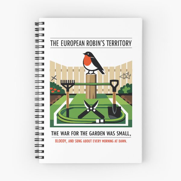 Item preview, European Robin Garden Territory designed and sold by WildlifeInc.