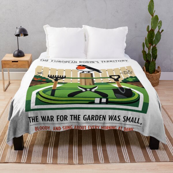 Item preview, European Robin Garden Territory designed and sold by WildlifeInc.