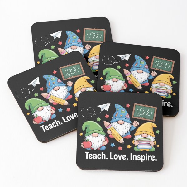 Item preview, Cute Gnomes Teach Love and Inspire Back to School Teacher designed and sold by fferomananul.