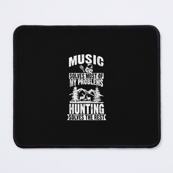 Item preview, Music solves most of my Problems Hunting Deer Squirrel Bow designed and sold by wardpowerslamon.