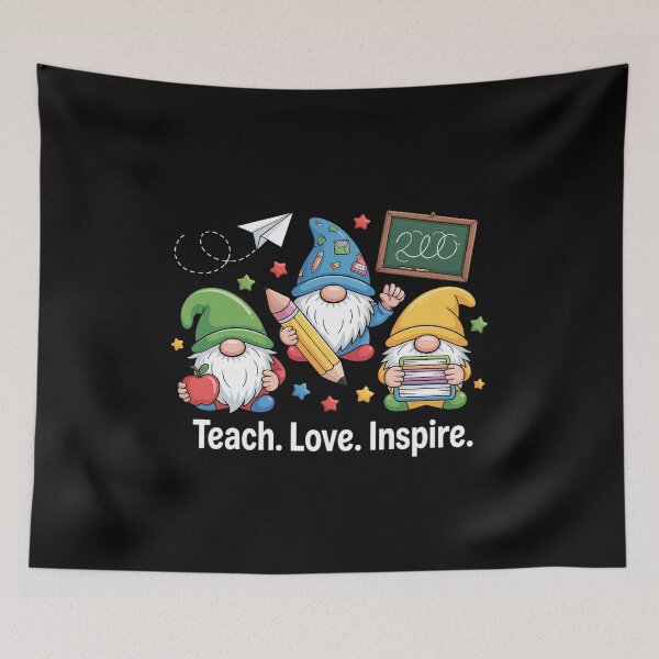 Item preview, Cute Gnomes Teach Love and Inspire Back to School Teacher designed and sold by fferomananul.