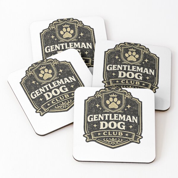 Item preview, Gentleman Dog Club Vintage Luxury Dog Lover Design designed and sold by DailyTrendFinds.