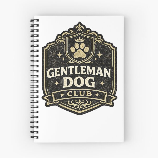 Item preview, Gentleman Dog Club Vintage Luxury Dog Lover Design designed and sold by DailyTrendFinds.