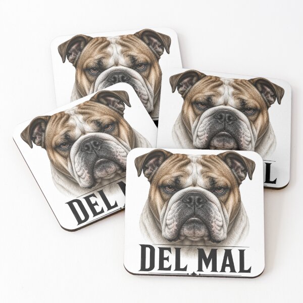 Item preview, Perro del Mal Bulldog designed and sold by color4all.